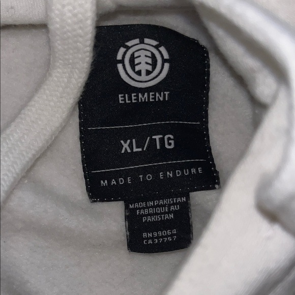 Element Vinny’s White Graphic Hoodie XL - Picture 6 of 6